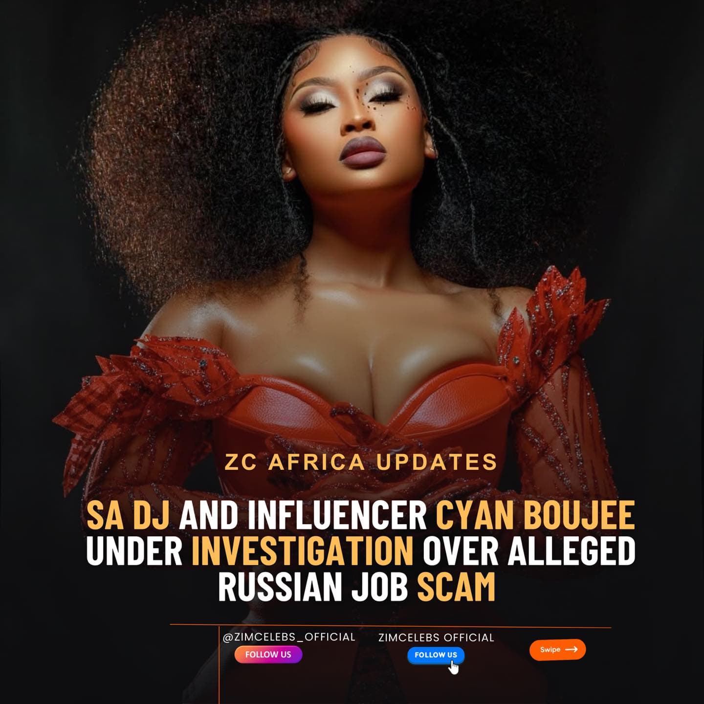 Cyan Boujee under investigation over alleged Russian job scam