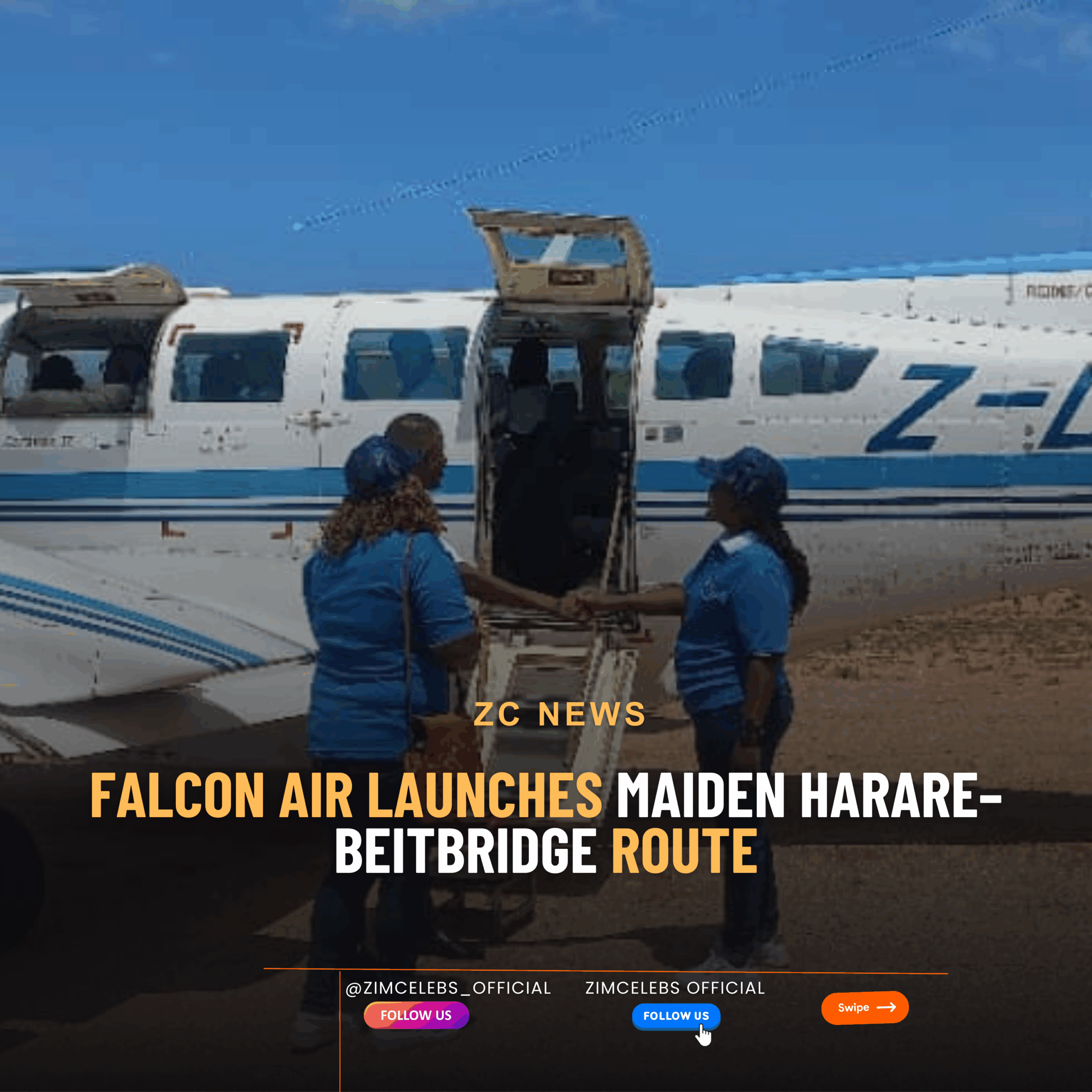 Falcon Air Launches Maiden Harare–Beitbridge Route