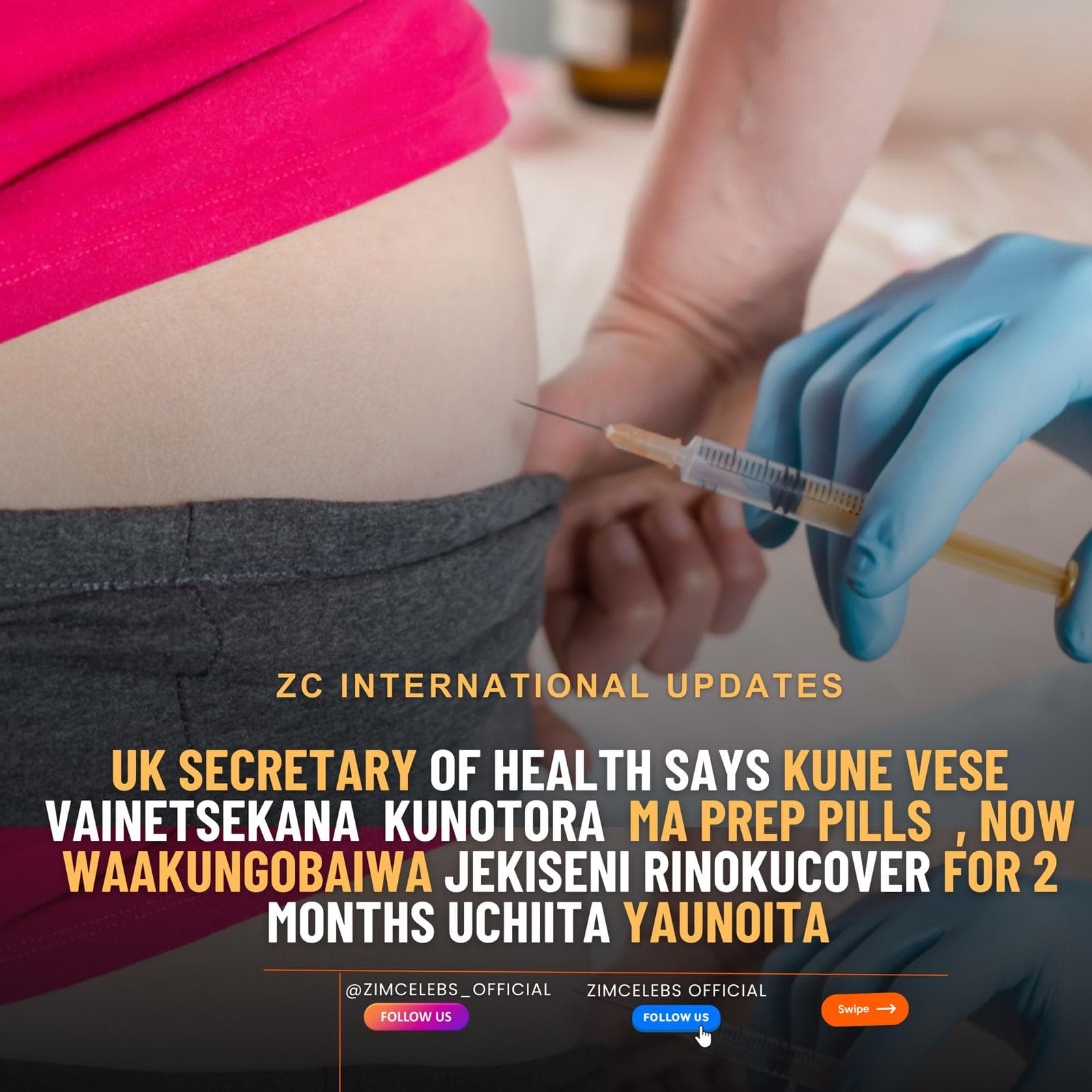 NHS to Offer HIV Prevention Injection for the First Time in England and Wales