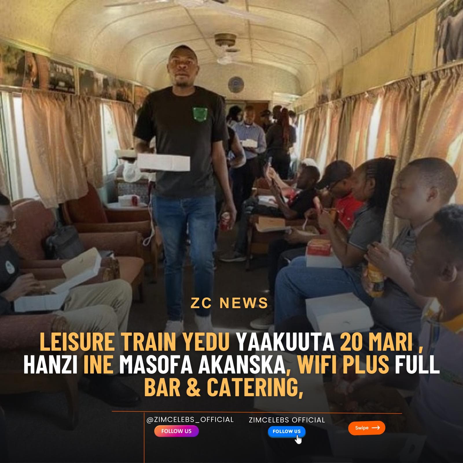 NRZ Cuts Fares for Harare–Mutare Rail Leisure Service Ahead of Tourism Expo