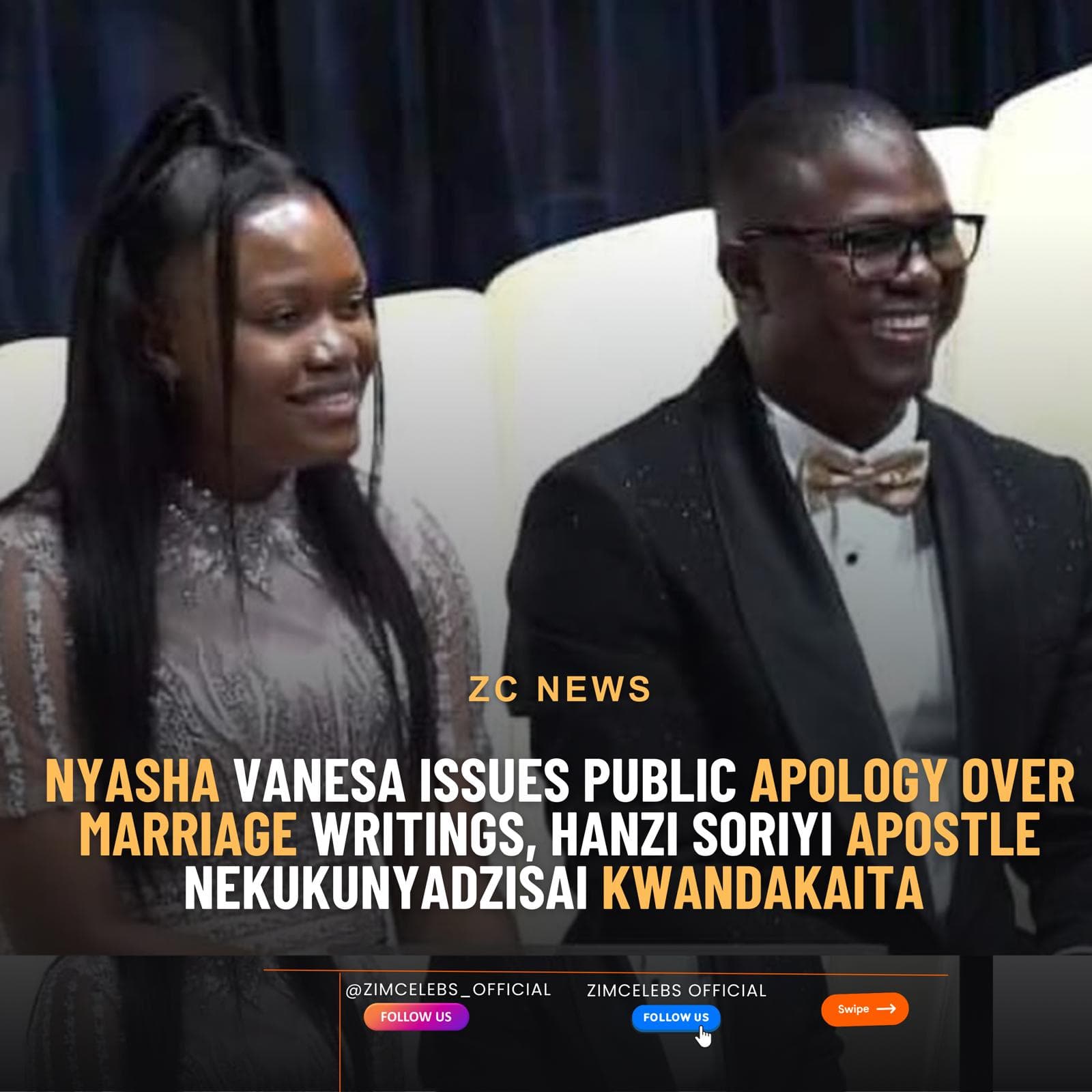 Nyasha Vanesa Issues Public Apology Over Marriage Writings