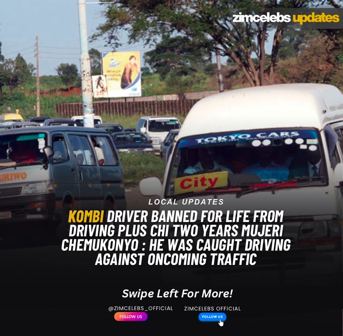 Reckless kombi driver jailed, banned from driving for life