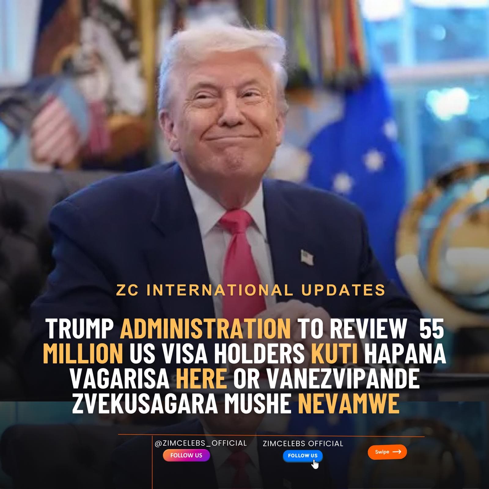 Trump Administration to Review All 55 Million US Visa Holders