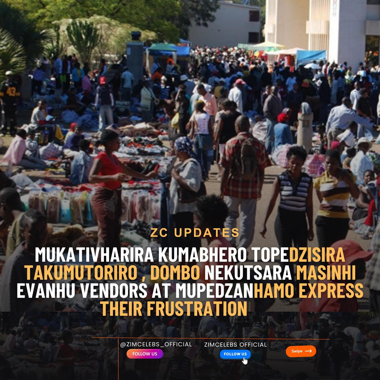 Vendors at Mupedzanhamo Reject Ban on Second-Hand Clothing Sales