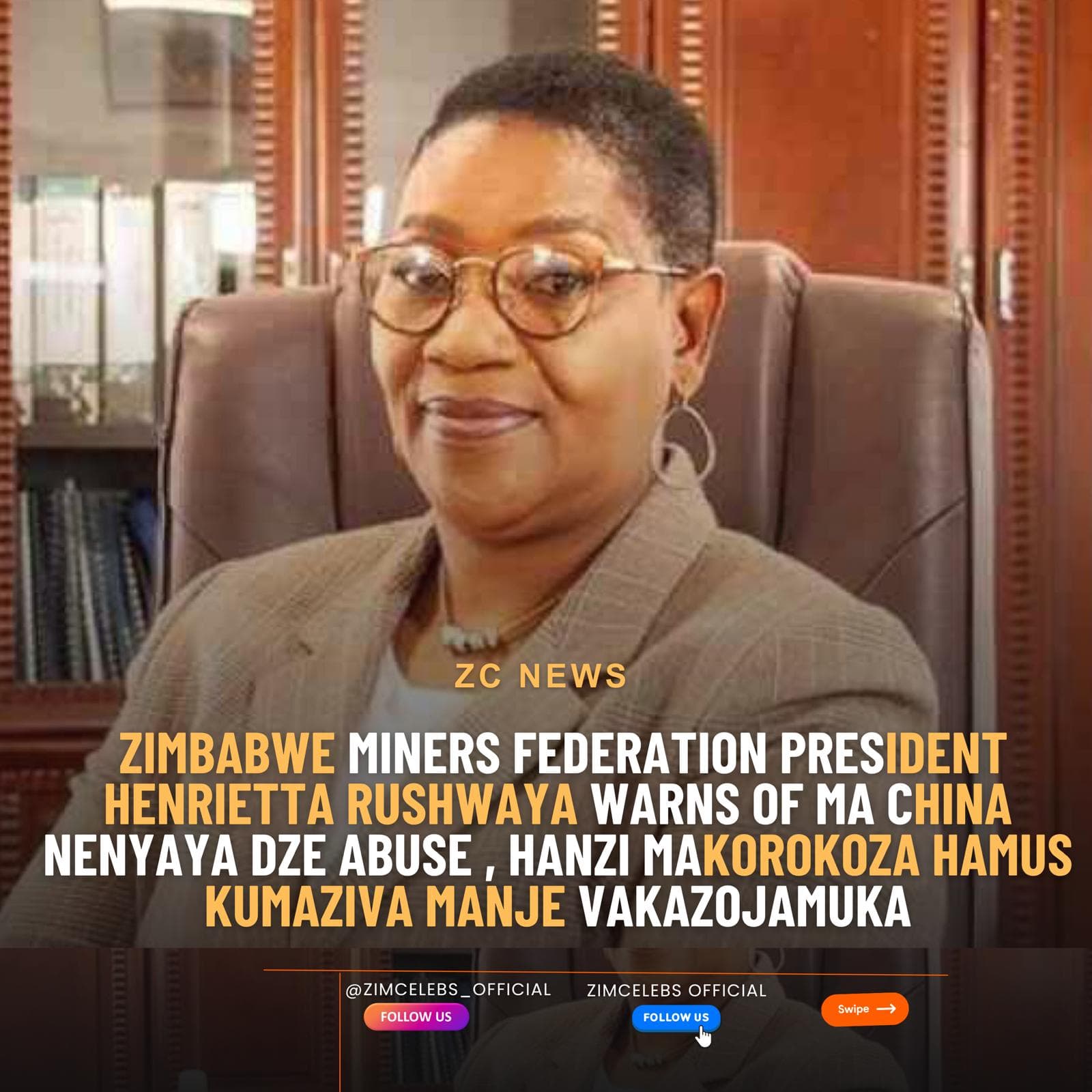 Zimbabwe Miners Federation Warns of ‘Revolution’ Over Chinese Abuses