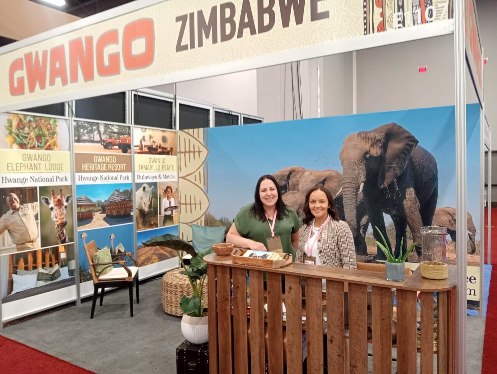 Elisabeth Valerio Showcases Gwango Tourism Offerings at IMEX Las Vegas