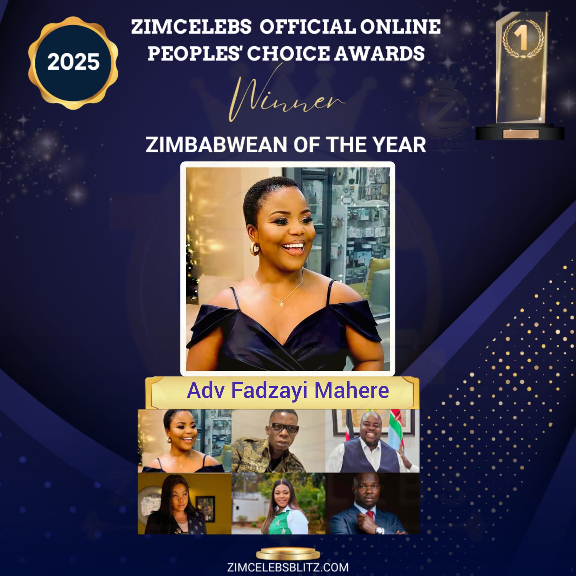 Zimcelebs awards winners list 2025