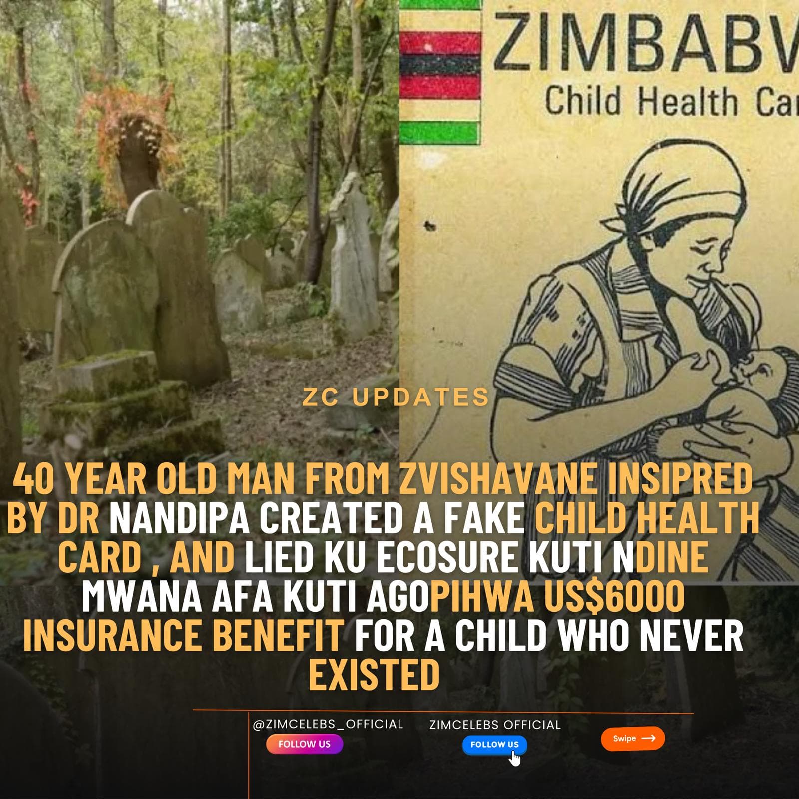 Zvishavane Man Jailed for Insurance Fraud Over Fake Burial Claim